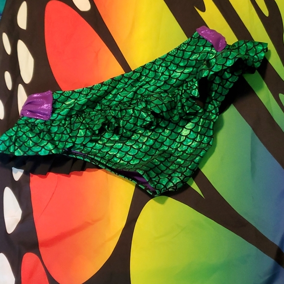 Disney Ariel Little Mermaid Low-Rise Swim Bottoms - Picture 3 of 4